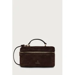 Furla crossbody torbica ženska semišasta Camelia Micro