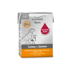 Platinum Menu Turkey & Salmon - 185 g