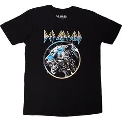 Def Leppard Majica Metal Leopard Unisex Black 2XL