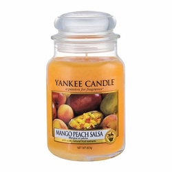 Yankee Candle Mango Peach Salsa diĹˇeÄŤa sveÄŤa  623 g Classic velika