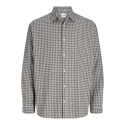 JACK & JONES Srajca JJCARTER črna / off-bela