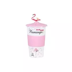 Street šolja sa poklopcem keramička flamingo 480 ml ( 705450 )
