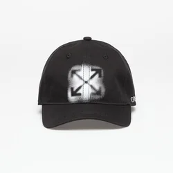 Čepica Off-White Kids Arrow Spray Baseball Cap Black/ White II