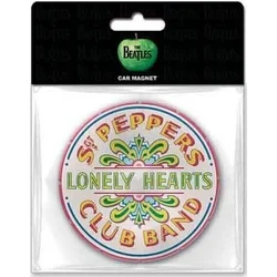 The Beatles Sgt Pepper Drum Car Magnet