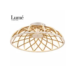 LUME Aurora 8 LED plafonjera bela/žuta