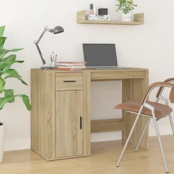 Radni stol boja hrasta sonome 100x49x75 cm konstruirano drvo