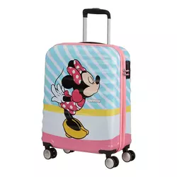 AMERICAN TOURISTER kabinski kovček Wavebreaker Disney - Minnie Pink Kiss, 55cm