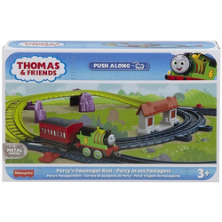 Komplet s motorom na oprugu Fisher Price Thomas & Friends - Percy