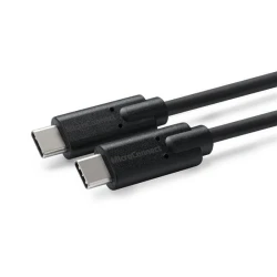 MicroConnect Kabel USB C-C 3.2 Gen2x2, 0,25m, črn 100W, 20Gbps, 4K60Hz