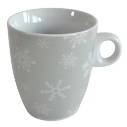 Sigma Ng Porcelan Šolja 200Ml (Siva/Bela Pah) Jh-Mug8-Gw