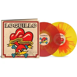 Loquillo - Corazones Legendarios (Red & Yellow Splatter Coloured) (LP)