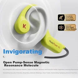 Kugou Bluetooth slušalice K5, Žute
