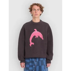 Volcom Fa Ozzy Swtr Dolphin moški pulover raisin