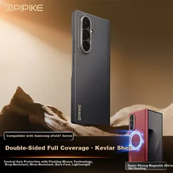Pipike Maska za mobilni telefon Samsung Z Fold 7 / W26, Crna