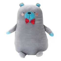 InnoGIO plišasti vzglavnik velik BEAR Grey