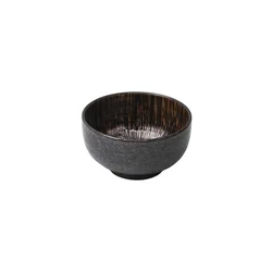 Skodelica za kosmiče BRONZE CONVERGING 16 cm, rjava, keramika, MIJ