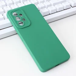 TERACELL Maska za Samsung A536B Galaxy A53 5G Silikon Pro Camera zelena