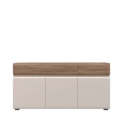 JELA KOMODA K32/IC - kolekcija Invictus - Kašmir mat lak/Tobacco/Kašmir - 176x86x45 cm