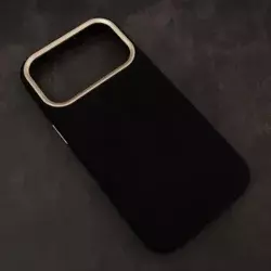 Maska Mag Case Alkantara za iPhone 17 Pro crna