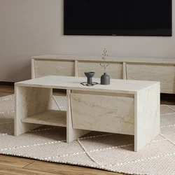 HANAH HOME Sto za dnevnu sobu Laris Travertine