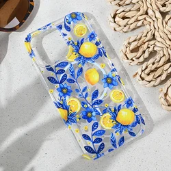 Maska za iPhone 13 Pro Max 6.7 Magsafe Print, Mediteran Lemon