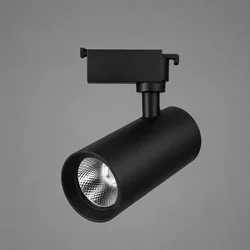 Šinski LED reflektor, 30 W, crni