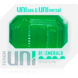 Tenga Uni masturbator za enkratno uporabo Emerald 5,9 cm