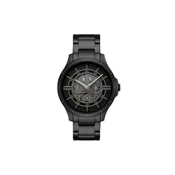 ARMANI EXCHANGE Analogna ura HAMPTON  črna