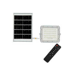 LED spoljni solarni reflektor LED/6W/3,2V IP65 4000K beli + daljinski upravljač