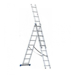 ELKOP Trodelne Aluminijumske Merdevine 3x9 - 5,3m
