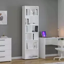 Hanah Home Polica za knjige Ktp-168-Bb-1, 55x187x23 cm, Bela