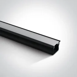 ALU UGRADBENI PROFILE 2m + PC opal diffuser