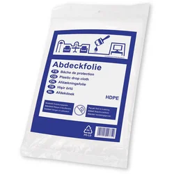 HDPE BASIC zaščitna barvna ponjava 4x5 m prenovitvena folija 30099020