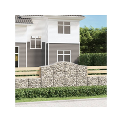 Lučne gabionske košare 40kom 200x50x120/140cm pocinčano željezo