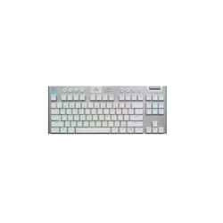 Logitech G PRO X TKL Rapid Gaming Keyboard, White, US