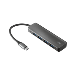 USB HUB TRUST Halyx, 4-portni USB-C 3.2