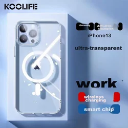 Koolife Maska za mobilni telefon iPhone 13, Providna
