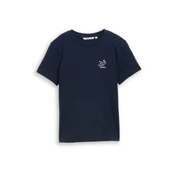 Tom Tailor Ženska majica 1050479, Okrugli izrez, Teget