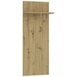 PANEL ZA ODLAGANJE KAPUTA hrast artisan  pločasti materijal