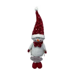 Festa mery novogodišnja dekoracija sneško belić 60cm ( 790054 )
