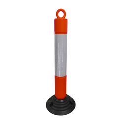 Upozoravajući stubić FLEKSIBILNI O 100 mm - HDPE 80 cm