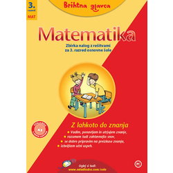 Brihtna glavca: matematika 3.razred, zn+rešitve