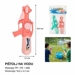 KMT Igračka vodeni pištolji. 2 Komada, Šareni