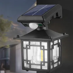 Fenjer solarna lampa sa senzorom pokreta