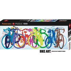 Heye puzzle 1000 pcs Bike Art Colourful Row 29737