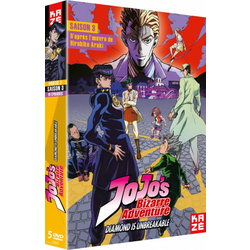 JOJOS BIZARRE ADVENTURE - S3 - DIAMOND IS UNBREAKABLE - PARTIE 2 SUR 2 - 5DVD