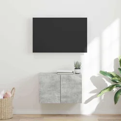 TV zidni ormar Zidne Betonski sivi 59,5 x 31 x 40 cm