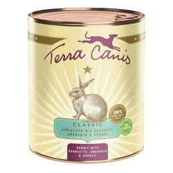 Terra Canis Rabbit with courgette, amaranth & chervil 800 g