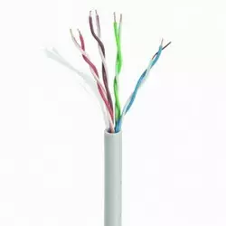 Gembird, wire, CAT5E, UTP, SOL, 305m/box gray UPC-5004E-SOL