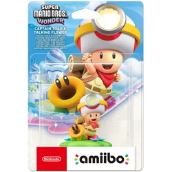Amiibo Captain Toad & Talking Flower (Super Mario Bros Wonder)